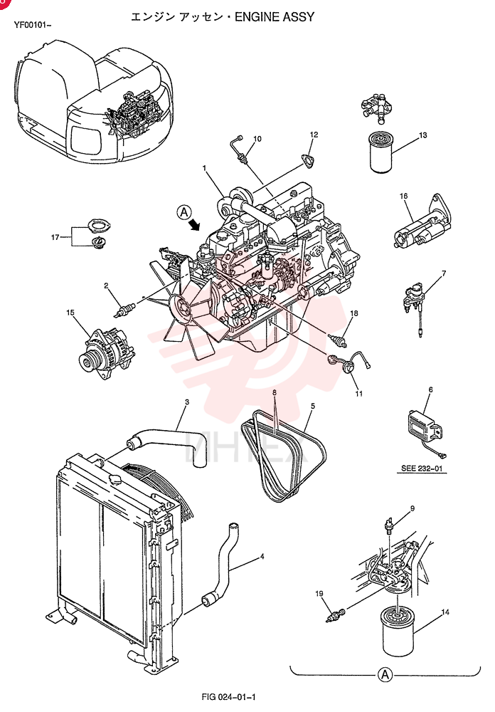 ENGINE YN02P00013F1