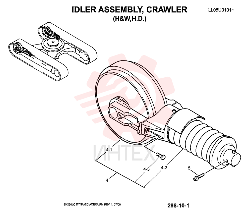 IDLER LB52D00001F1