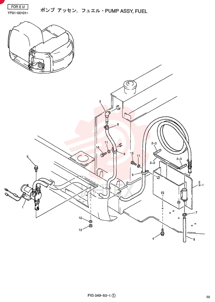PUMP ASSY, FUEL YN22P00002F1