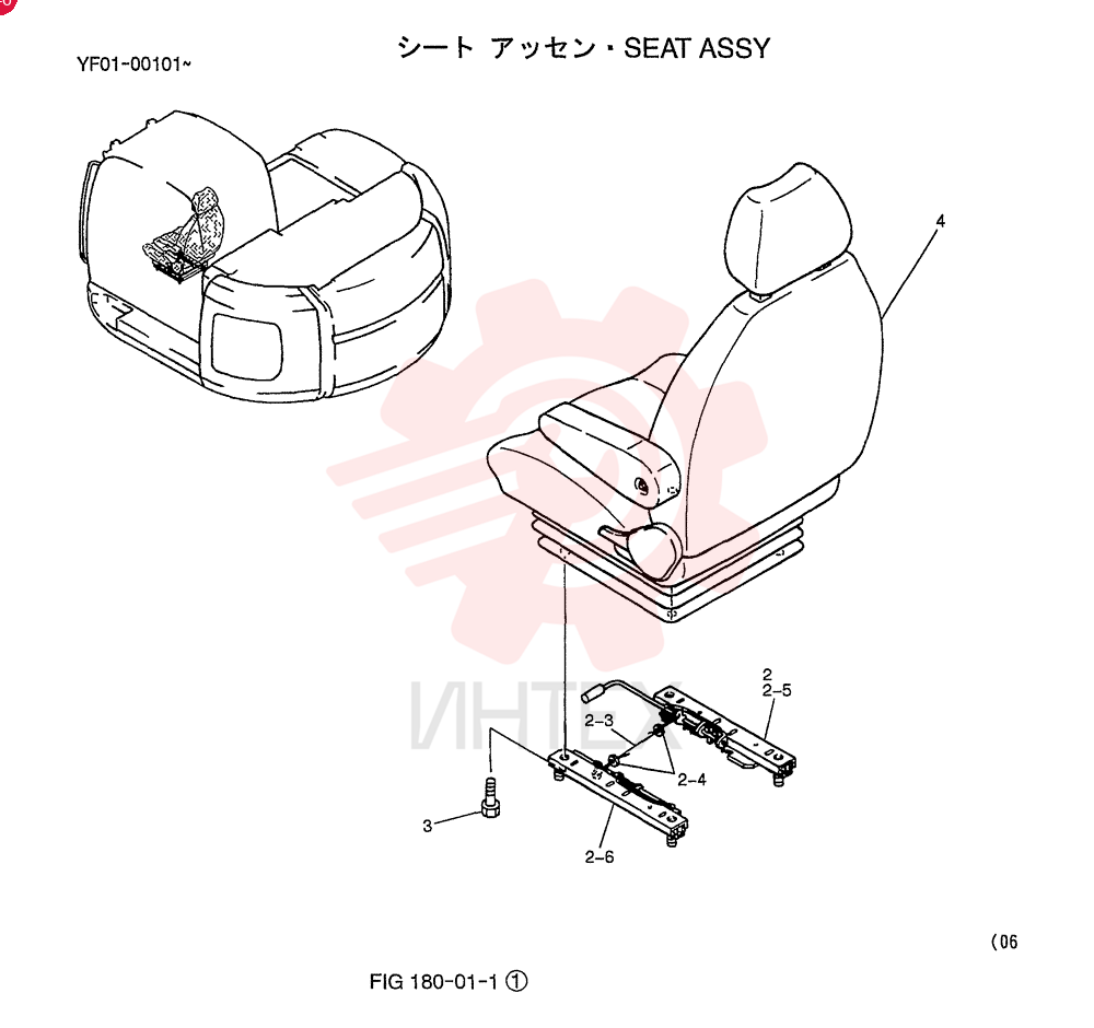 SEAT ACCESSORY YT25M00006F2