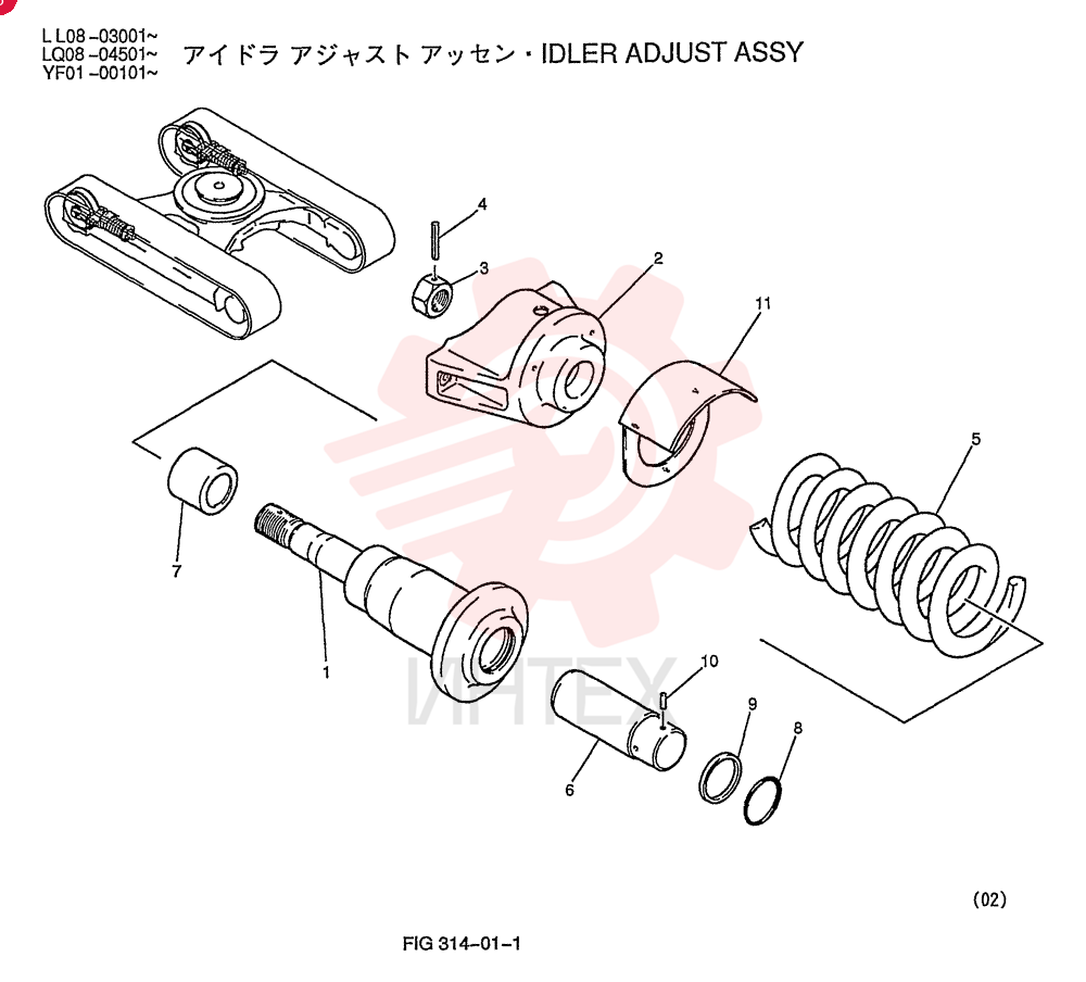 SHOCK ABSORBER YN54D00008F1