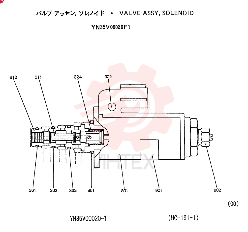 SOLENOID VALVE YN35V00020F1