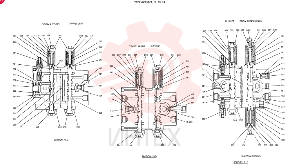 VALVE ASSY,CONTROL YN30V00052F1 (4)