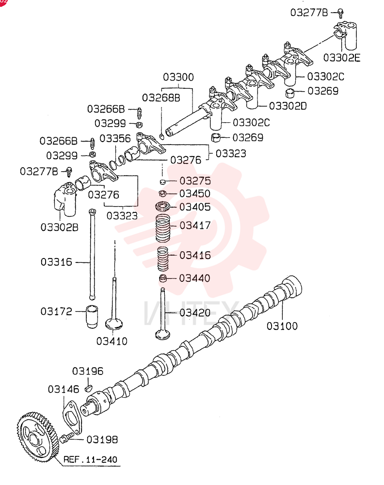 CAMSHAFT VAME300143