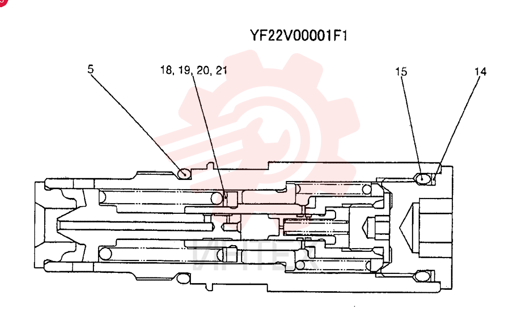 CHECK VALVE YF22V00001F1