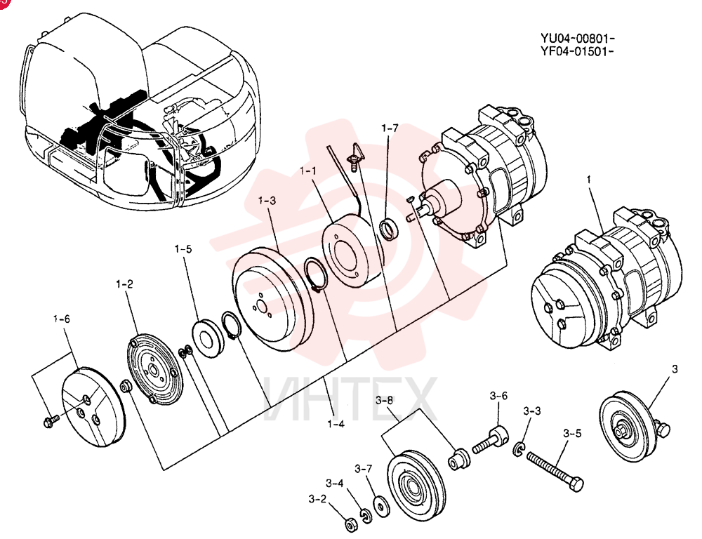 COMPRESSOR YX91V00002F2