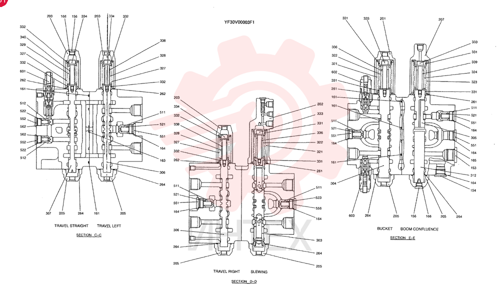 CONTROL VALVE YF30V00003F1 (2)
