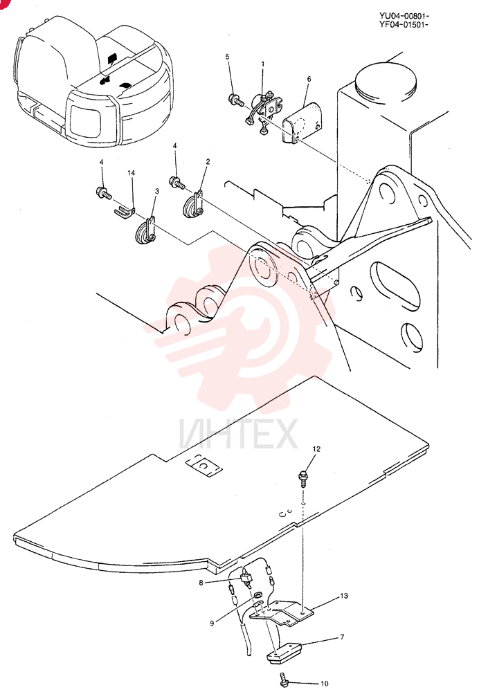 ELEC ASSY, UPPER YF03E00002F1