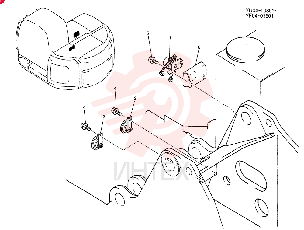 ELEC ASSY, UPPER YF03E00002F2