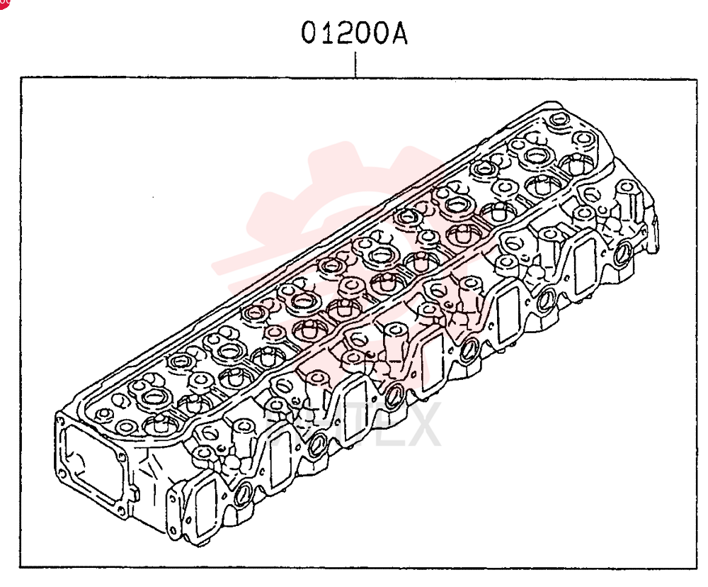 HEAD ASSY.,6 Cylinder