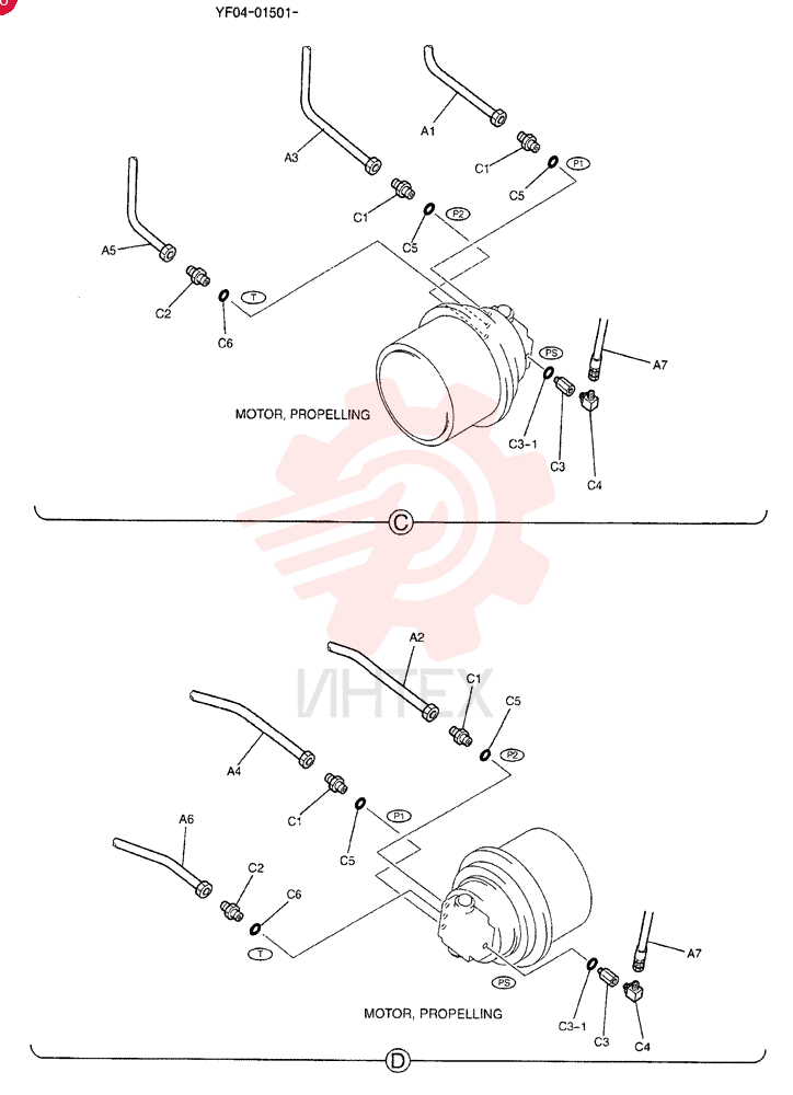 HYD LINES, LOW LQ02H00023F1 (1)