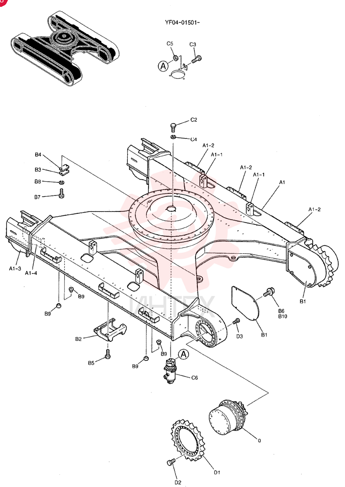 HYDRAULIC MOTOR LQ15V00019F1 (3)