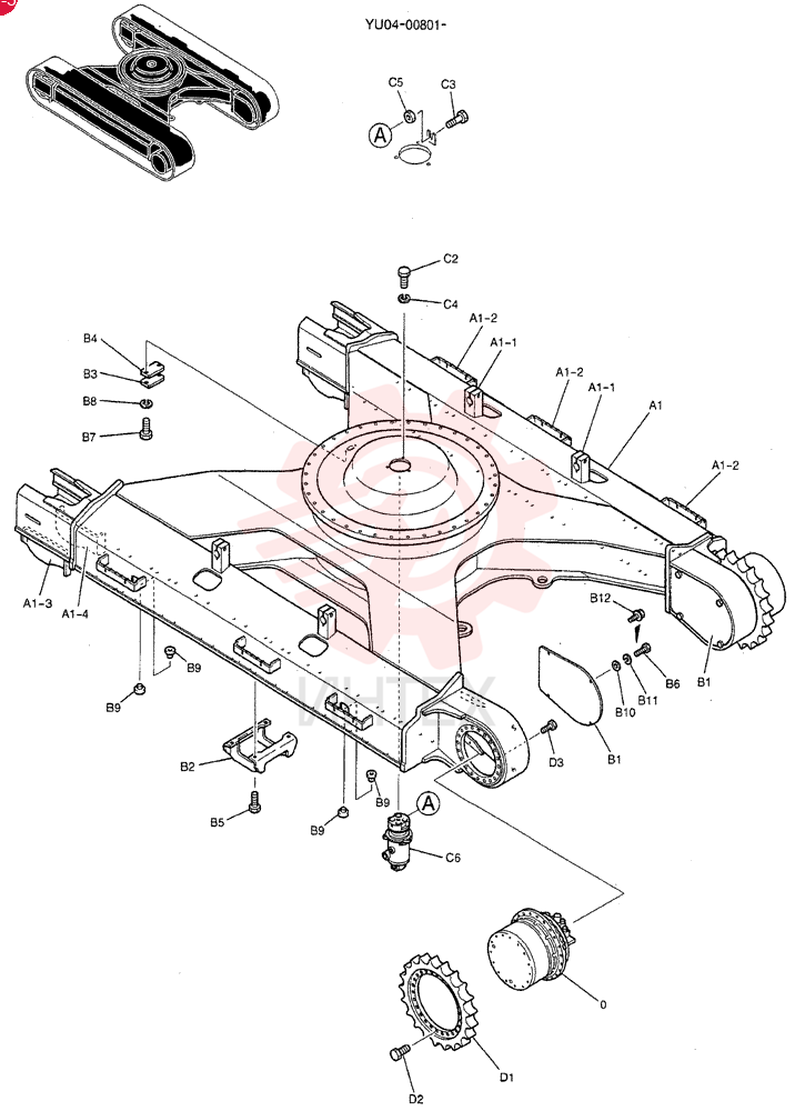 HYDRAULIC MOTOR LQ15V00019F1 (4)