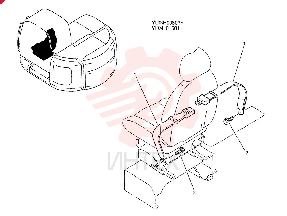 SAFETY BELT YT25M00022F1