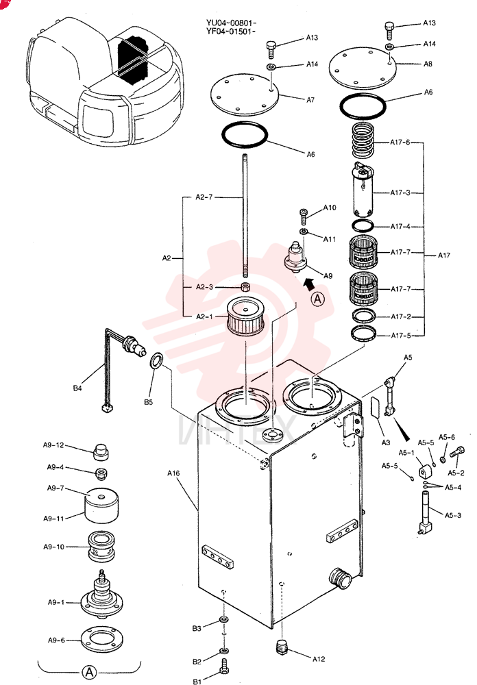 TANK ASSY, HYD YF33H00002F3