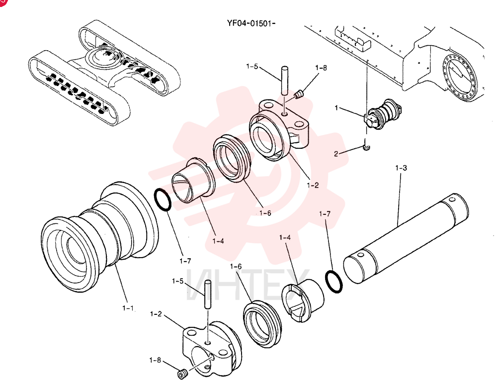 TRACK ROLLER YF64D00002F1