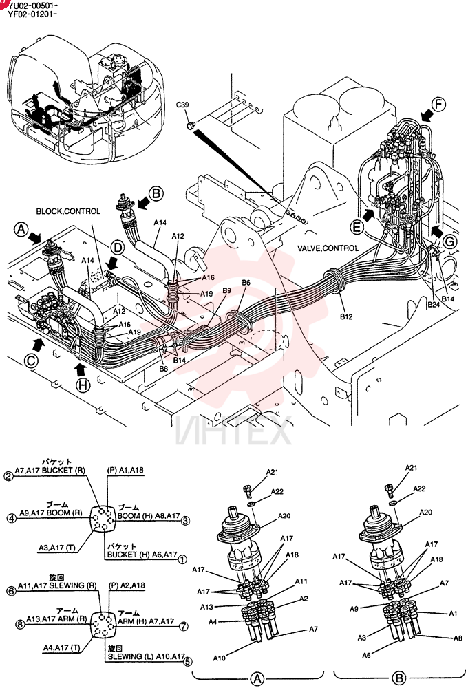 CONTROL LINES, REMOTE YF68H00002F1 (3)