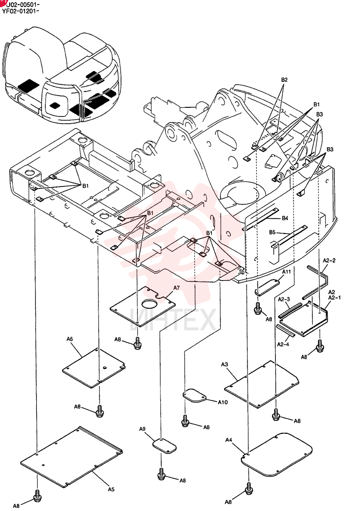 COVER ASSY, UNDER YF24C00001F1