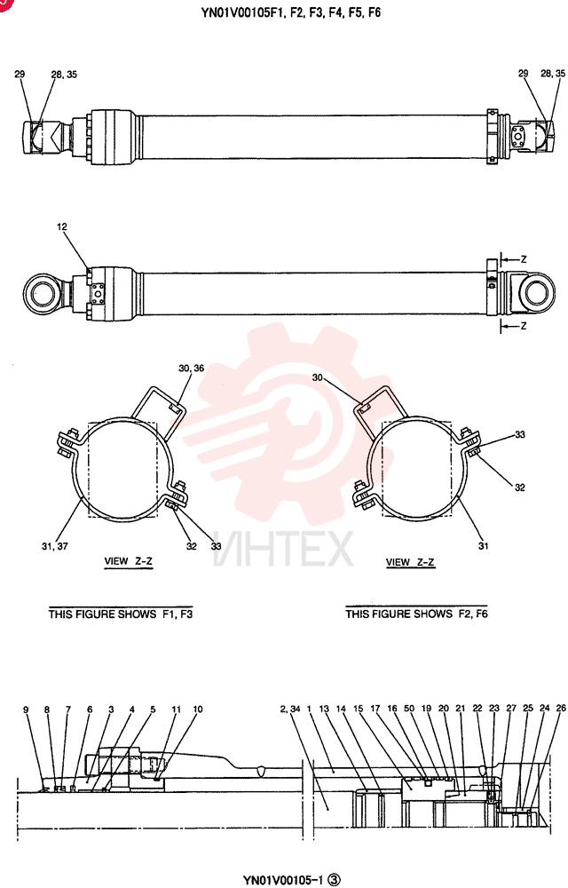 CYLINDER YN01V00105F1