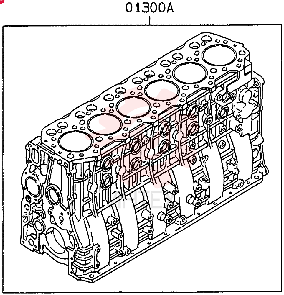CYLINDER BLOCK VAME996446