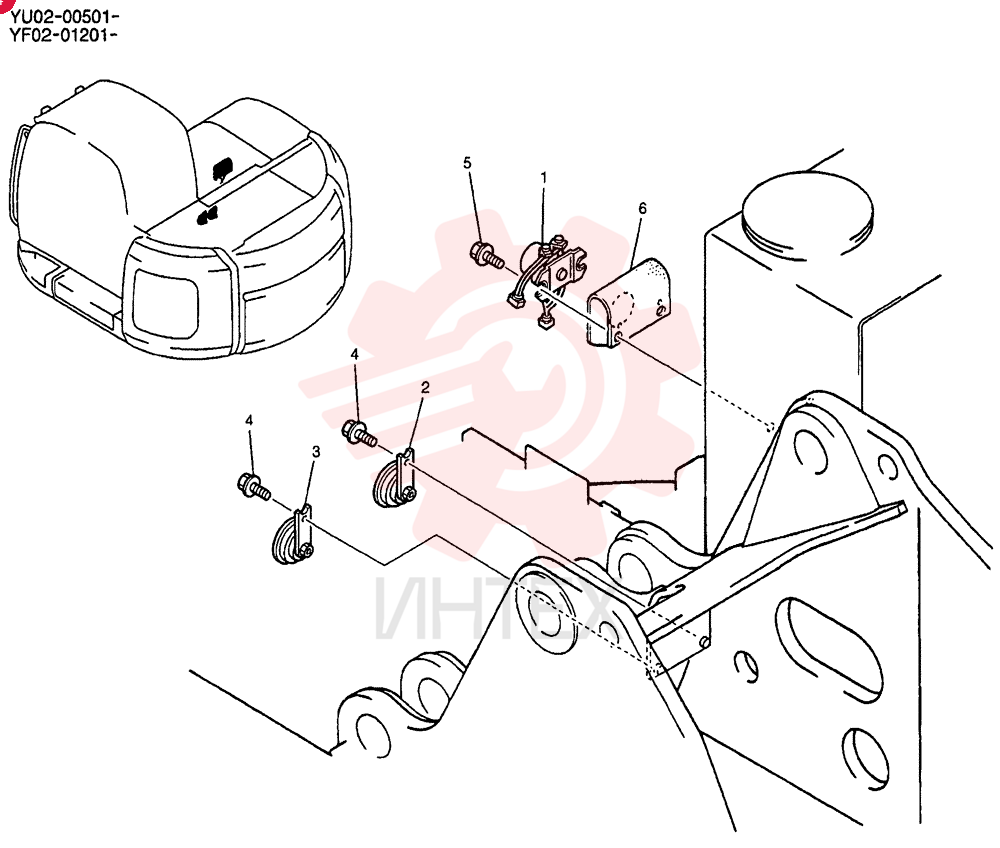 ELEC ASSY, UPP YF03E00002F2