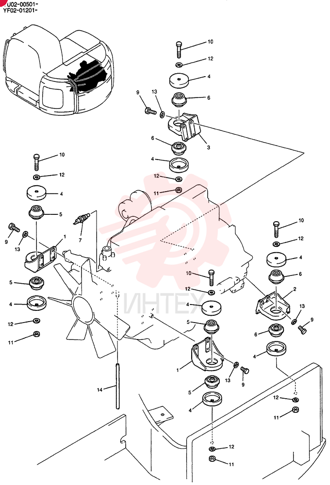 ENGINE INSTAL YF02P00002F1