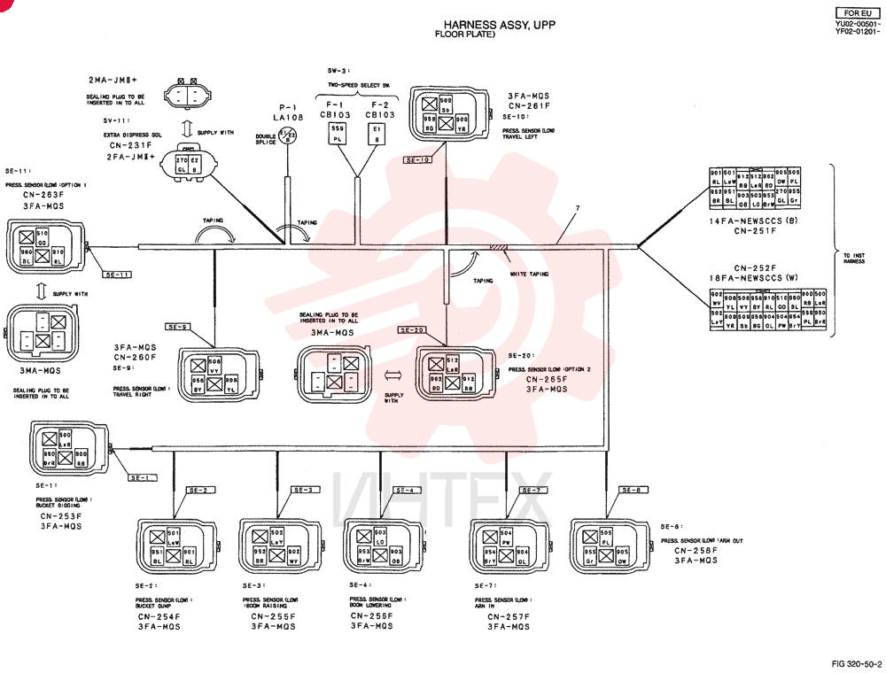 HARNESS ASSY, UPP YF13E00004F2 (1)