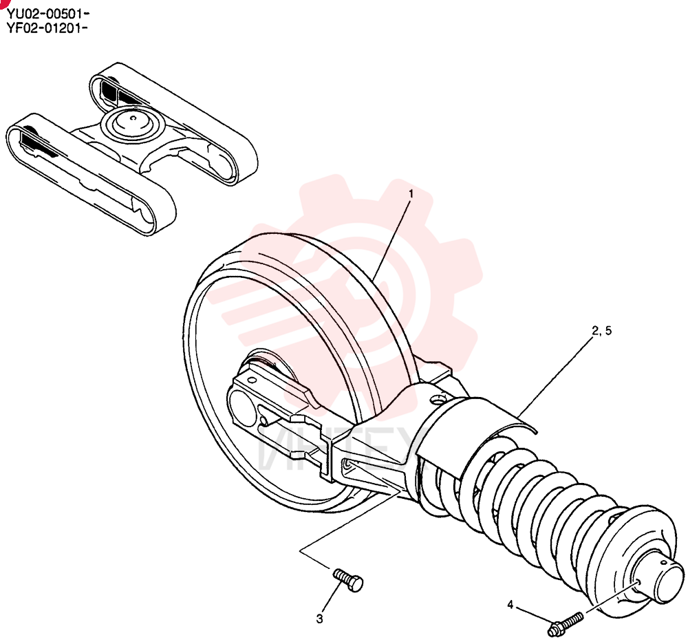IDLER WHEEL LQ52D00014F1