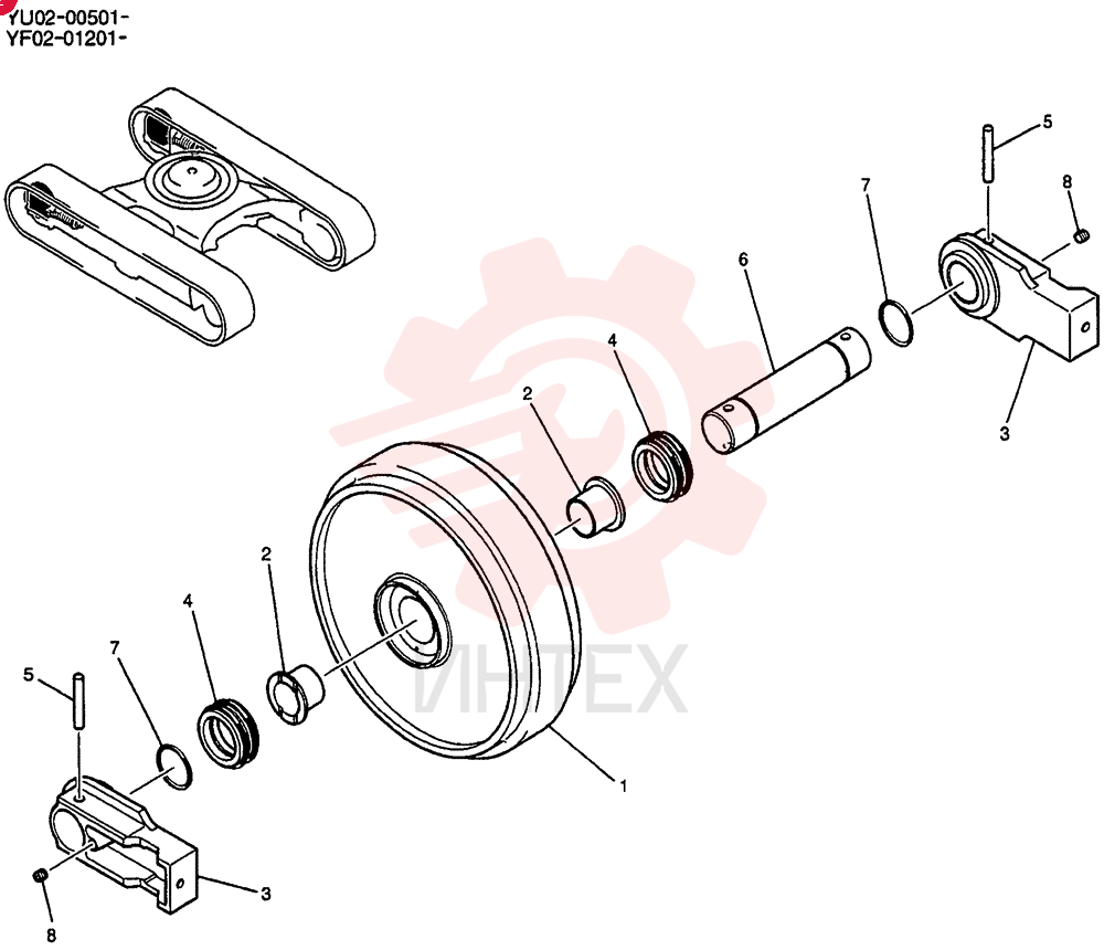 IDLER YN52D00009F1