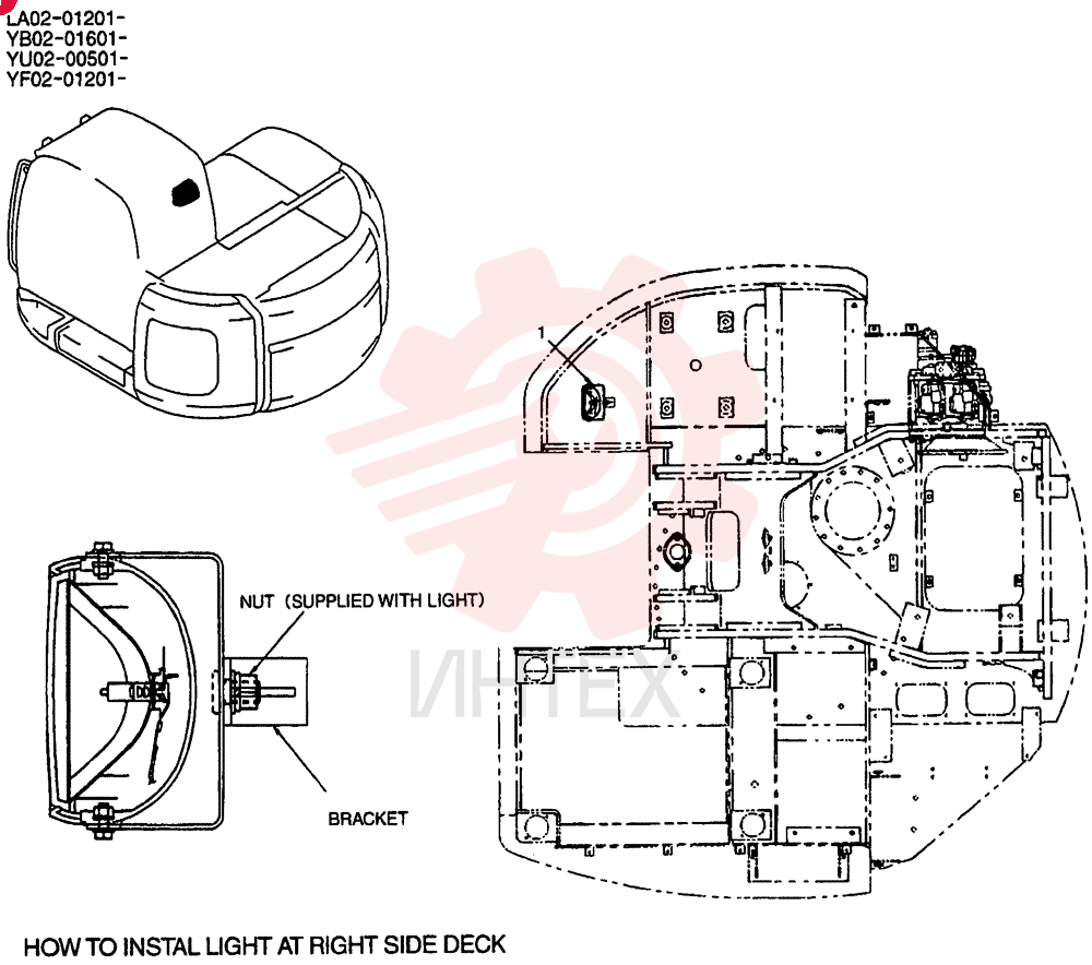 LIGHT INSTAL YN80E00017F1