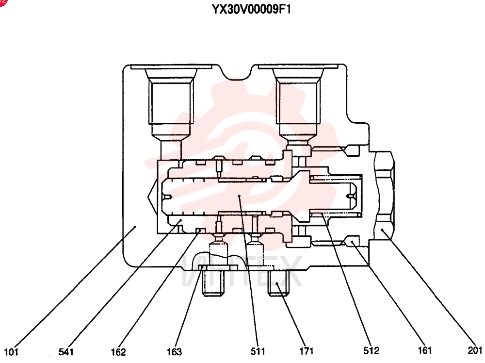 LOCK VALVE YX30V00009F1