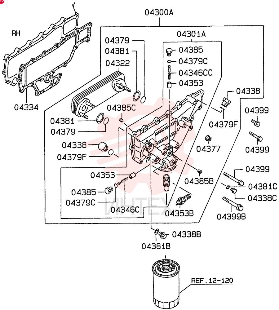 OIL COOLER VAME088521