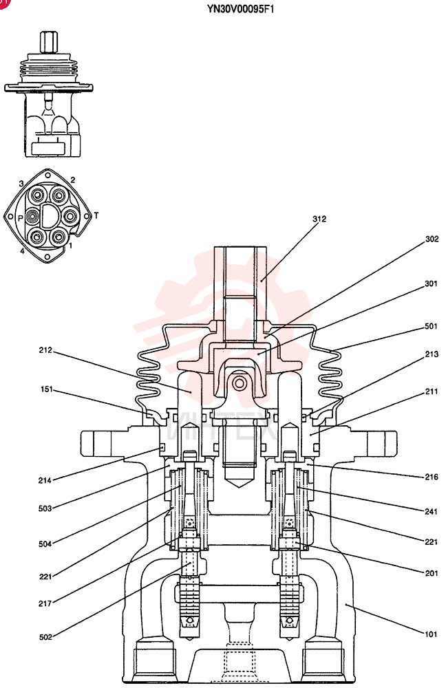 PILOT VALVE YN30V00095F1