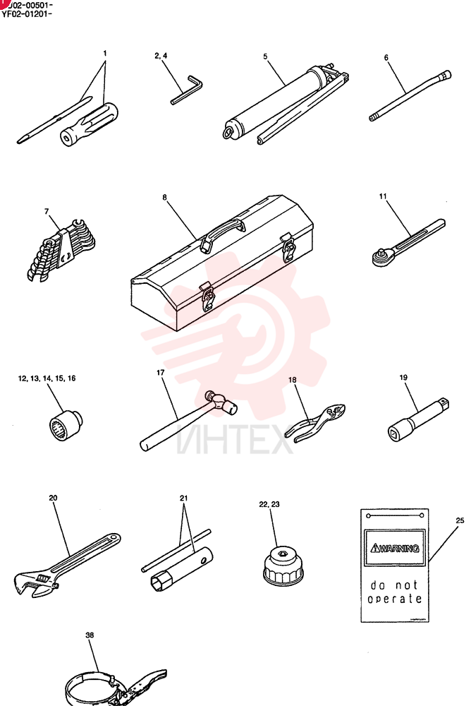 TOOL & ACCESSORY YN01T00041F4