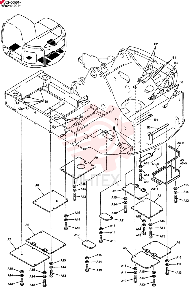 COVER ASSY,UNDER YF24C00002F1