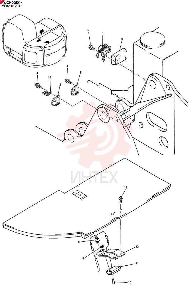 ELEC ASSY, UPP YF03E00002F1