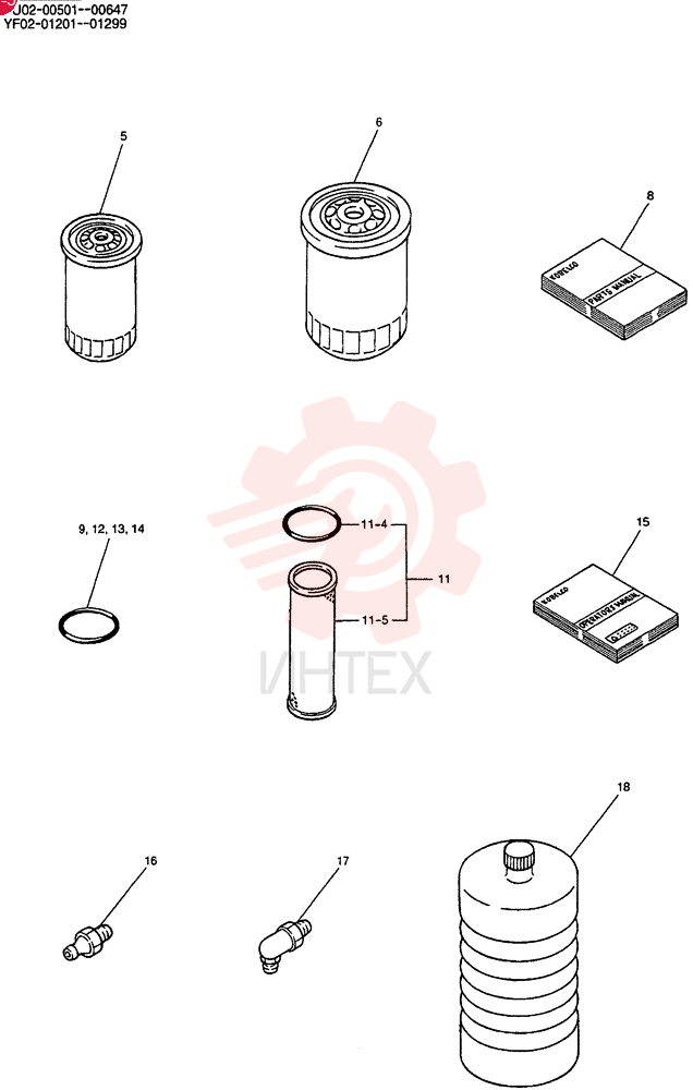 ELEMENT KIT YF30T00001F6