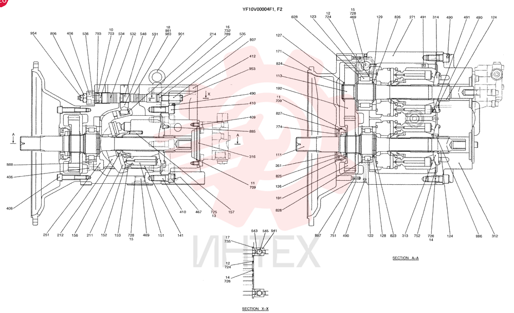PUMP ASSY YF10V00004F1 (1)