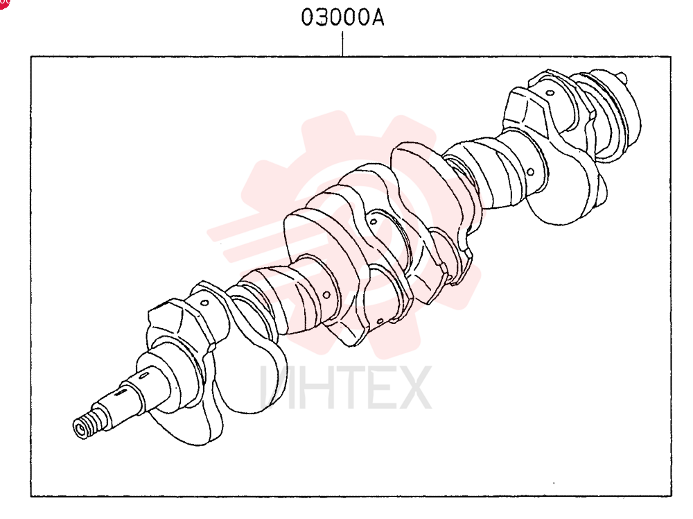 CRANKSHAFT VAME300086