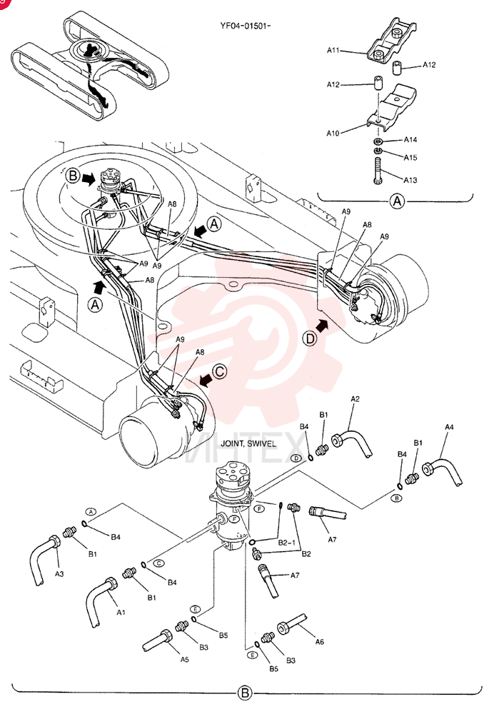 HYD LINES, LOW LQ02H00023F1 (2)