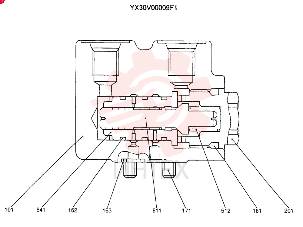 LOCK VALVE YX30V00009F1