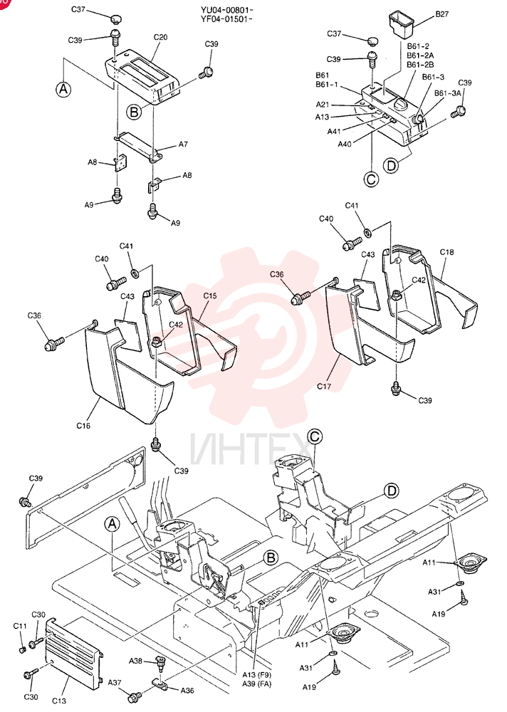 PANEL ASSY, INSTRUMENT (STD) YT17M00012F9 (2)