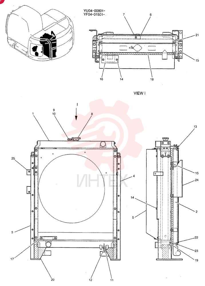 RADIATOR YF05P00001F1