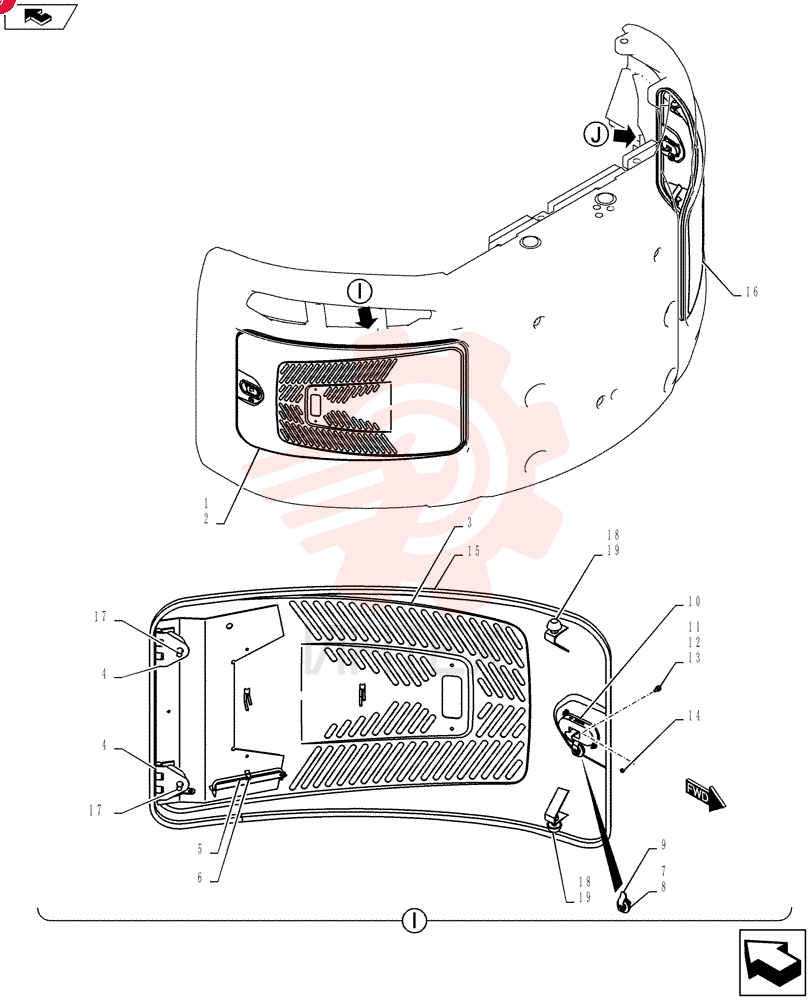 Схема (SK235SRLC-2) - SHORT RADIUS EXCAVATOR ASN YU06-03001- (1/01-12/06) YF21C00035F1 (9)