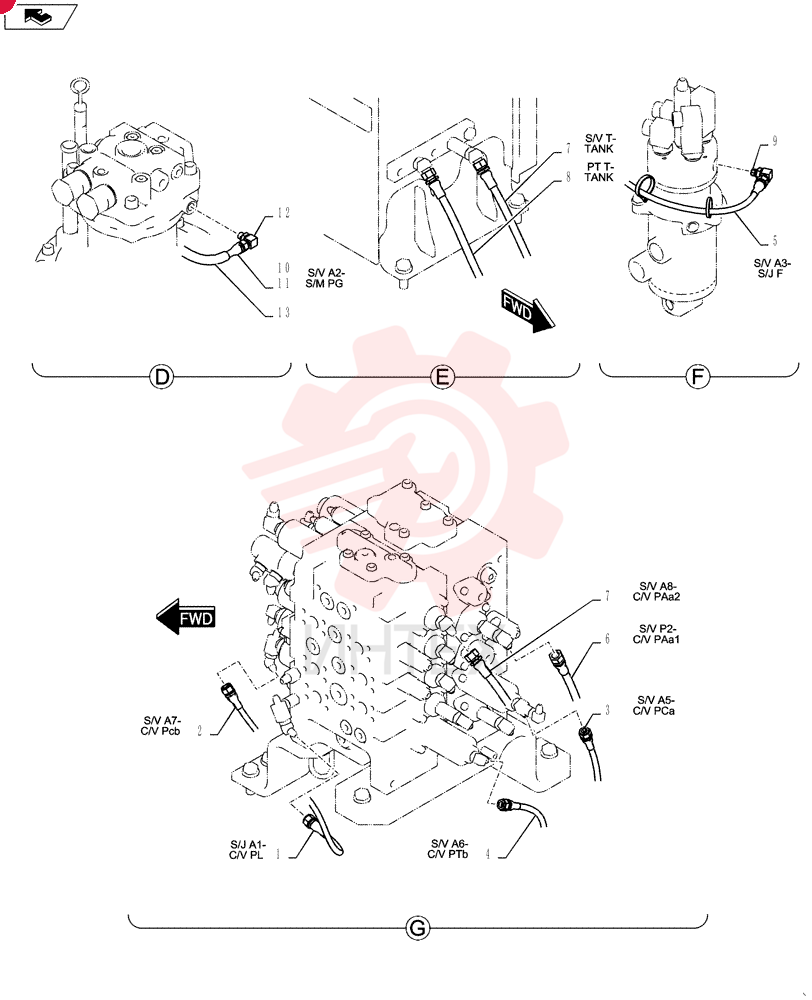 Valve (Nibbler & Breaker) YF64H00095F1 (2)