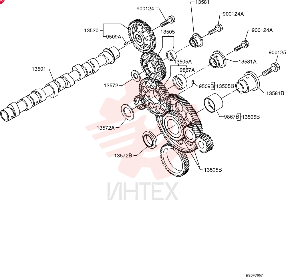 CAMSHAFT VH135011610A