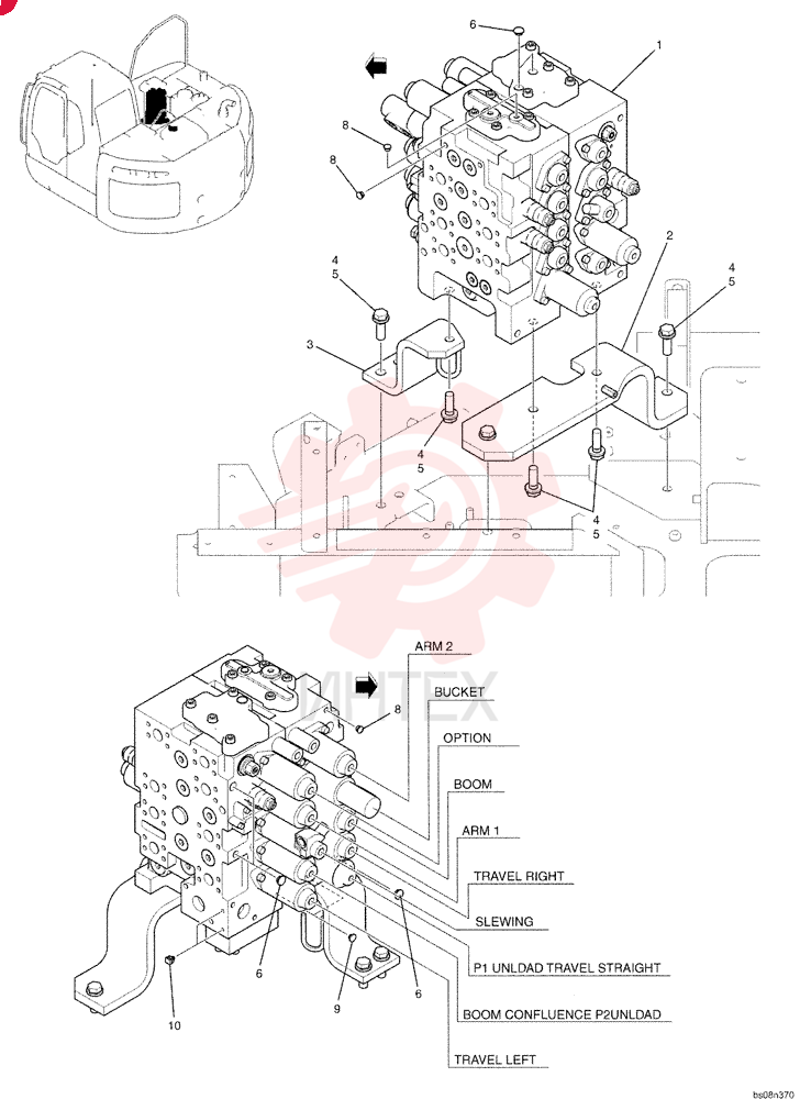 CONTROL VALVE YN30V00101F2