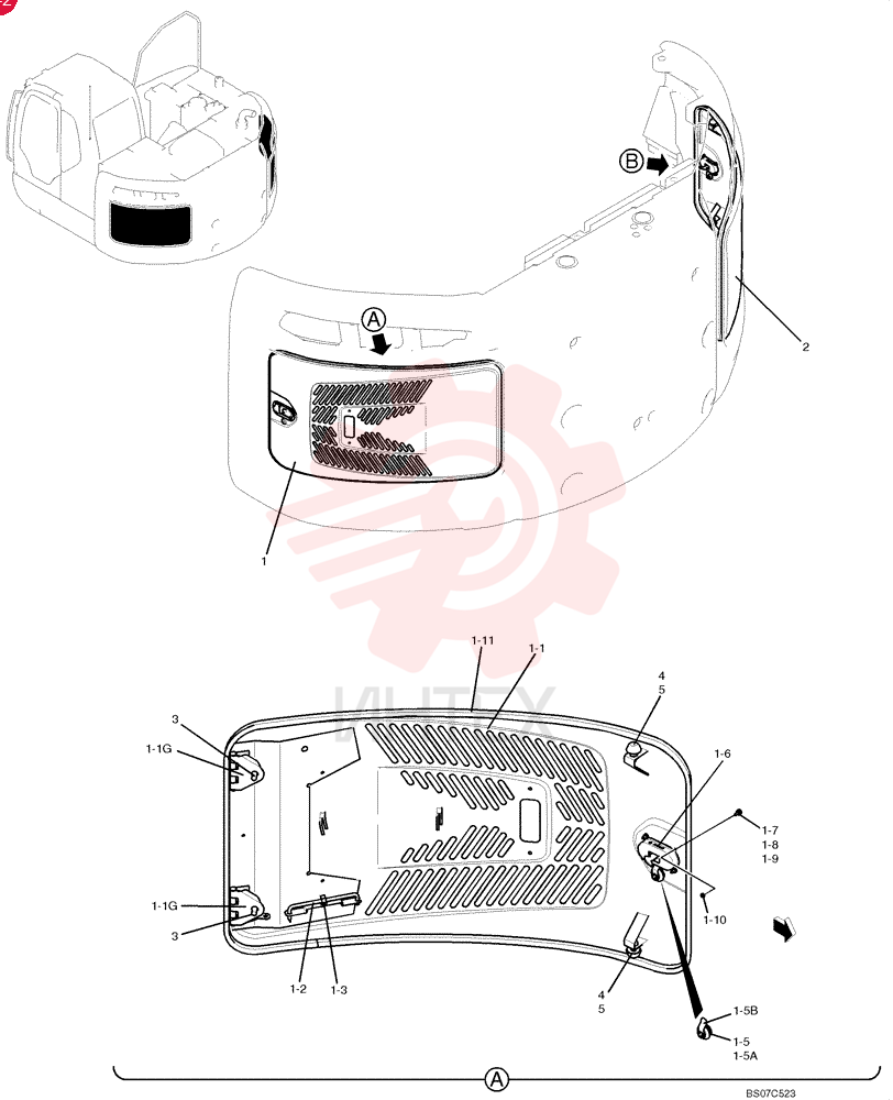 COVER ASSY YF21C01824F1