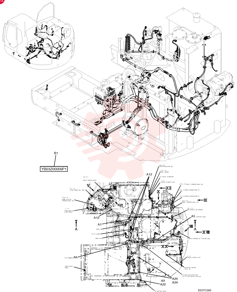 HARNESS YB13E01070P1