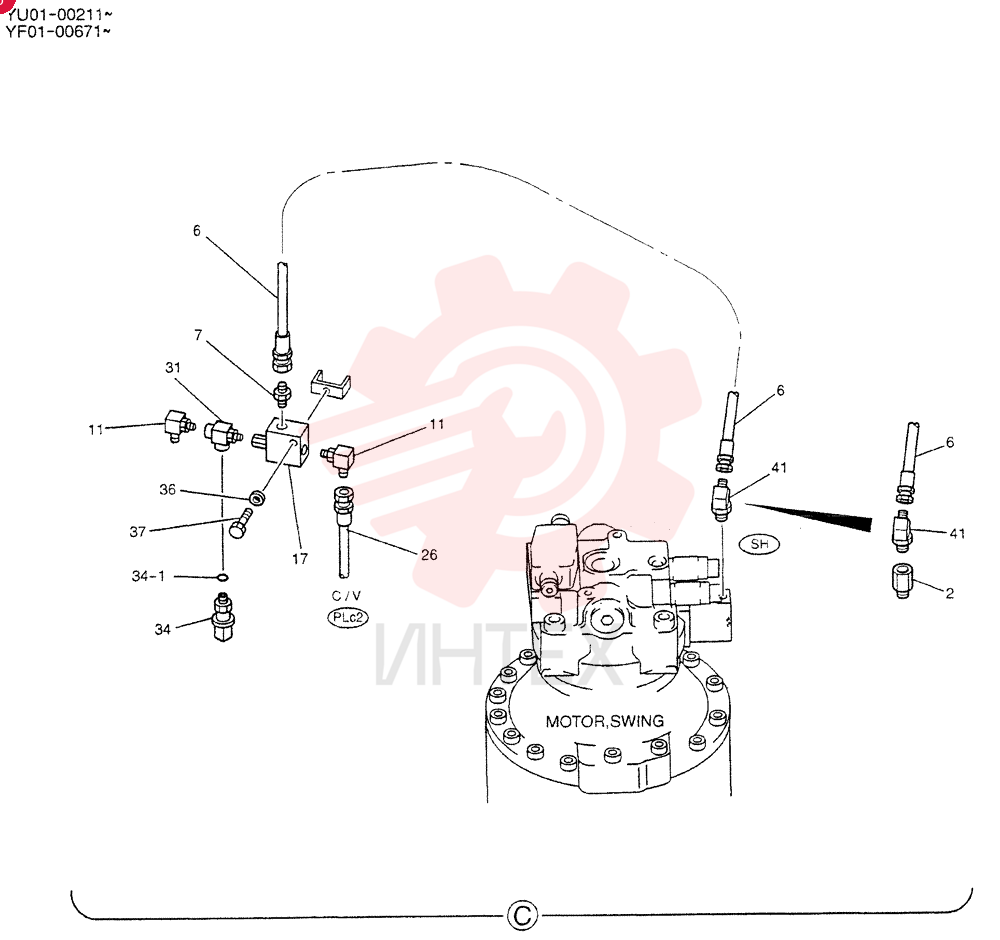 CONTROL LINES, MAIN YN06H00048F4 (2)